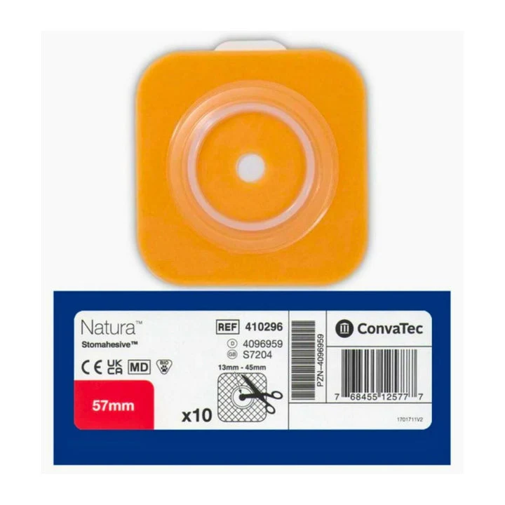 چسب پایه Natura Stomahesive کانواتک کد 410296 حلقه ۵۷ میلیمتر
